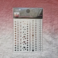 Stickers oro y plata