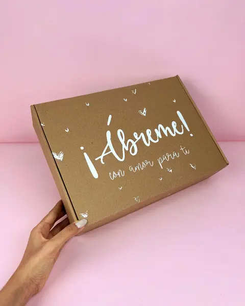 Caja corrugada Ábreme