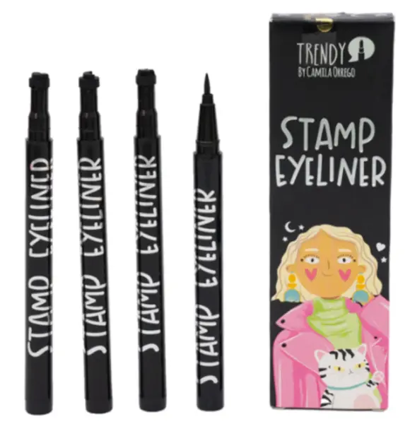 Kit X 4 Delineadores Estampita Trendy